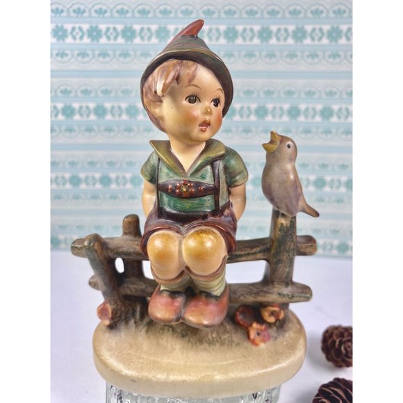 Hummel Harmony Boy on fence, 5" height, w box, TMK4, limited edition - Picture 17 of 17